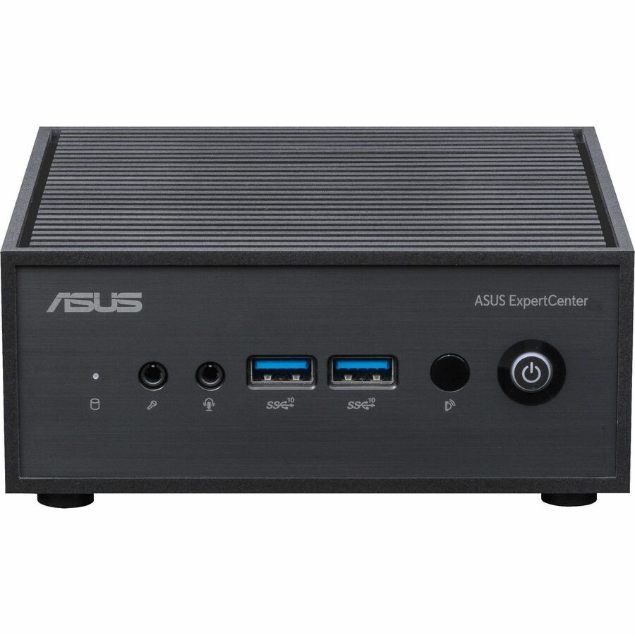 Asus ExpertCenter PN42 PN42-SYSN1410XTH-O Desktop Computer - Intel N-Series N100 - 4 GB - 128 GB PCI Express NVMe 3.0 x4 SSD - Mini PC - Black