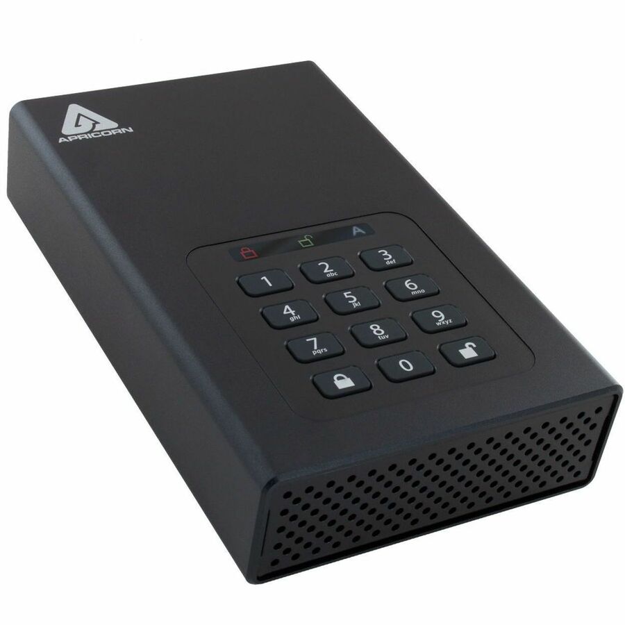 Apricorn Aegis Padlock DT 22 TB Desktop Hard Drive - 3.5" External - TAA Compliant