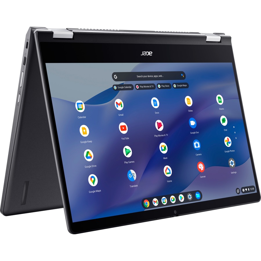 Acer Chromebook Spin 514 CP514-3WH CP514-3WH-R7JX 14" Touchscreen 2 in 1 Chromebook - Full HD - 60 Hz - AMD Ryzen 5 5625C - 16 GB - 256 GB SSD - English (US) Keyboard - Iron