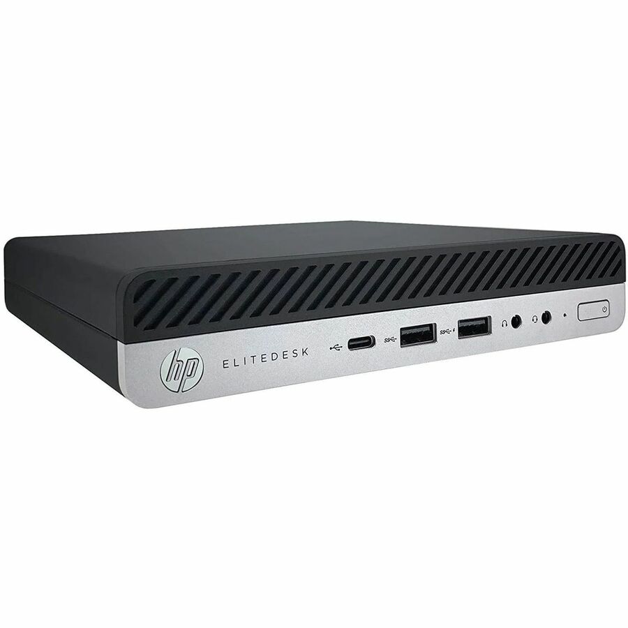 Joy Systems - HP EliteDesk 800 G4 Desktop Computer - Intel Core i5 8th Gen i5-8400T - 16 GB - 256 GB SSD - Mini PC - Refurbished