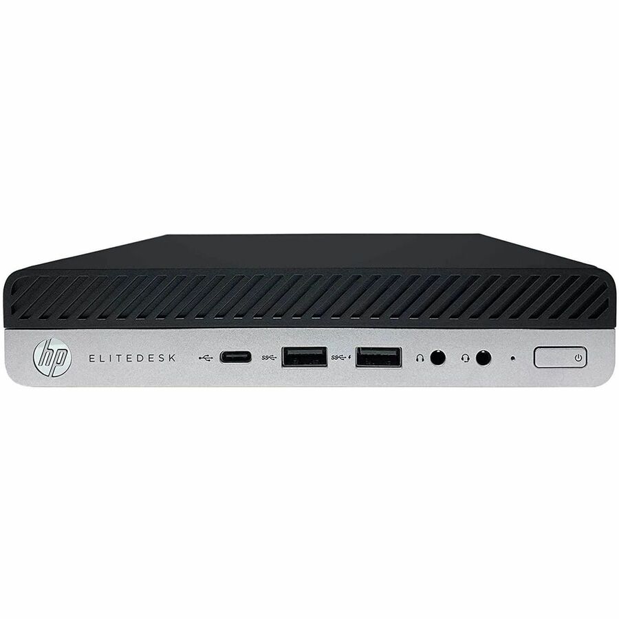 Joy Systems - HP EliteDesk 800 G4 Desktop Computer - Intel Core i5 8th Gen i5-8500T - 16 GB - 256 GB SSD - Mini PC - Refurbished