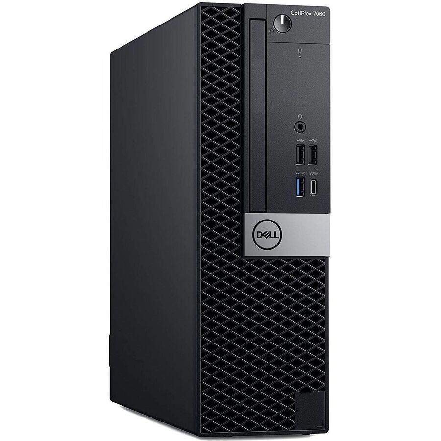 Joy Systems - Dell OptiPlex 7000 7060 Desktop Computer - Intel Core i7 8th Gen i7-8700 - 16 GB - 256 GB PCI Express NVMe SSD - Small Form Factor - Refurbished