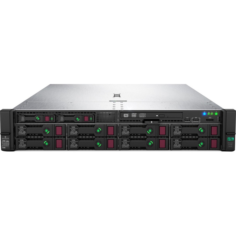HPE Sourcing ProLiant DL380 G10 2U Rack Server - 1 x Intel Xeon Gold 6242 2.80 GHz - 32 GB RAM - Serial ATA, 12Gb/s SAS Controller