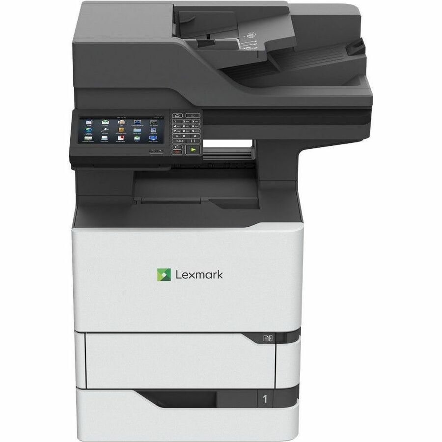 Lexmark MX722adhe Wired Laser Multifunction Printer - Monochrome