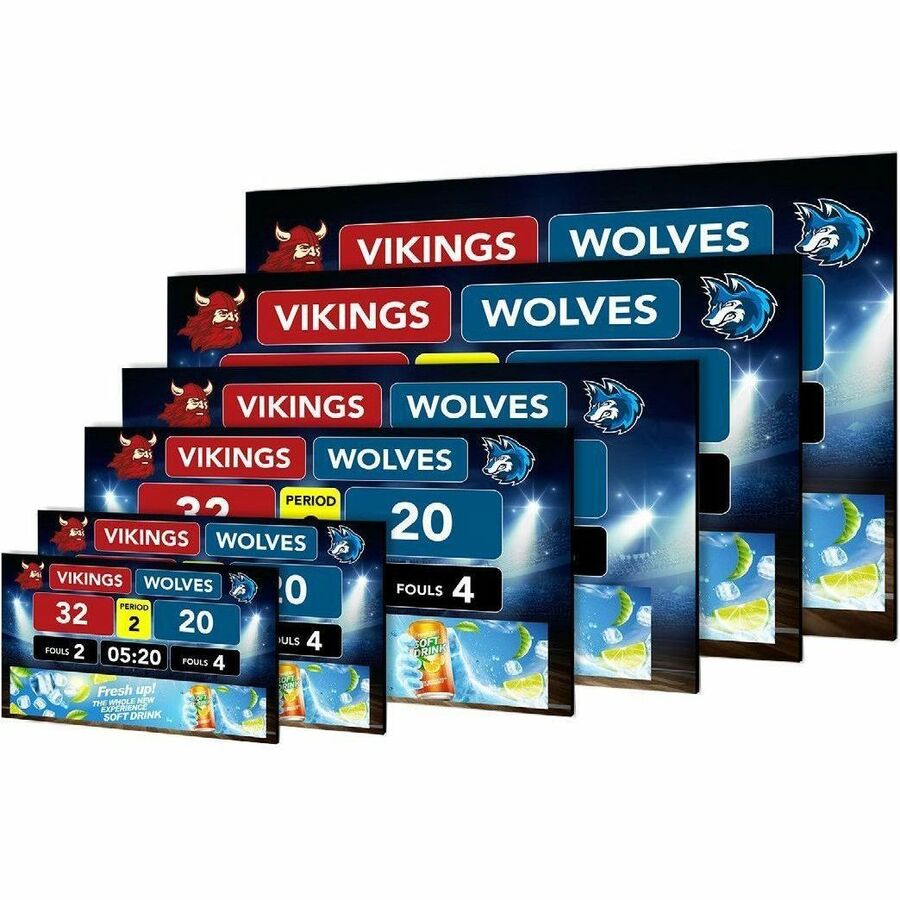 Planar Scoreboard Complete SBI-18x10 Digital Signage Display