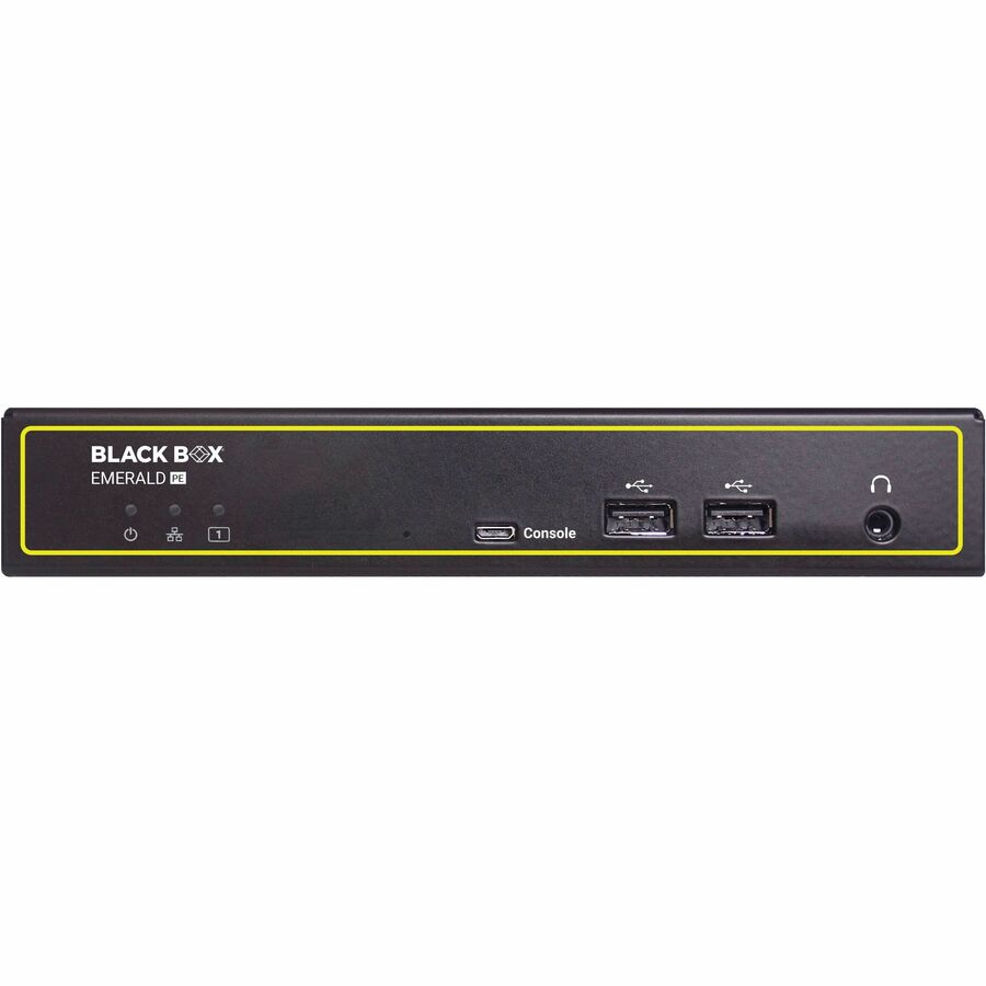 Emerald® PE KVM-over-IP - DisplayPort, USB 2.0, Audio, Dual Network Ports RJ45 and SFP
