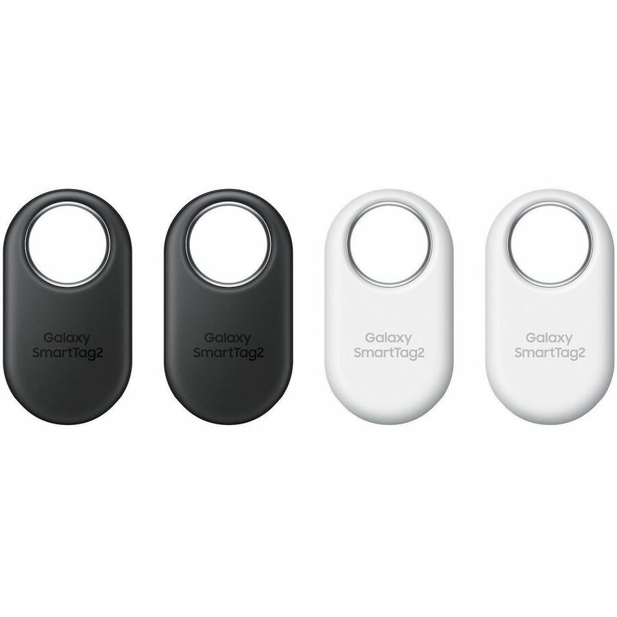 Samsung Galaxy SmartTag2, 4 Pack, Black and White