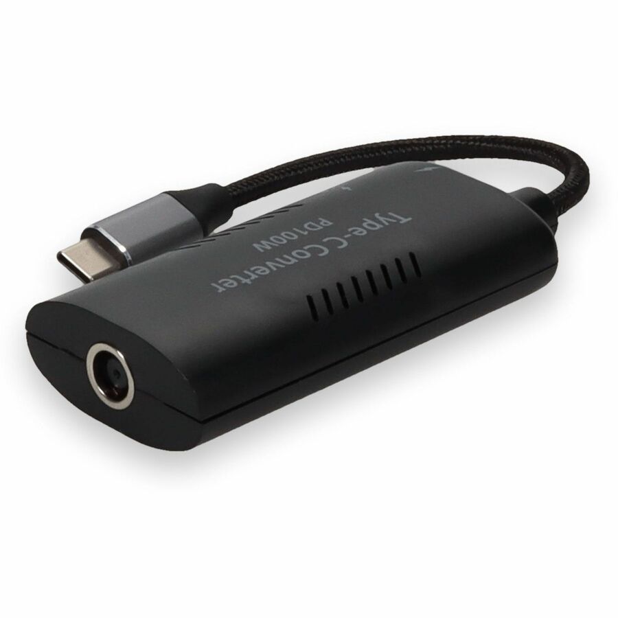 AddOn Dell 470-ACFH Compatible Black 7.4 mm x 5.0 mm to USB-C Power Adapter Tip