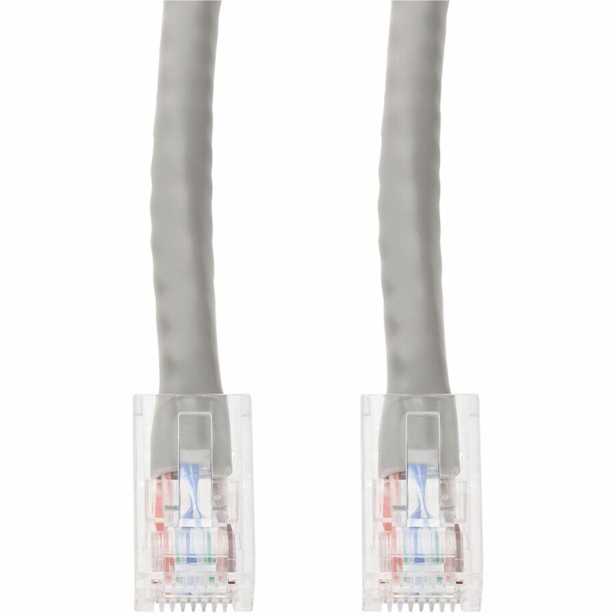 AddOn 5ft Gray CAT6A PVC Ethernet Cable Non-Booted RJ-45 M/M CAT 6A