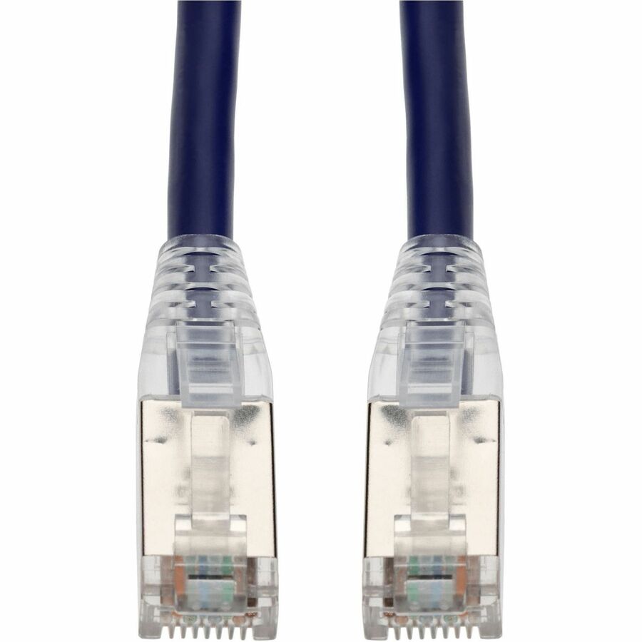 AddOn 5ft Violet CAT6 Shielded PVC Ethernet Cable Snagless Easy Clear Boot RJ-45 M/M CAT 6