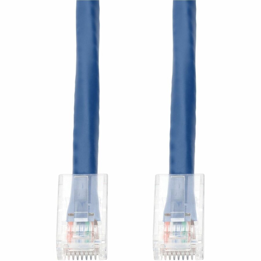 AddOn 8in Blue CAT6 PVC Ethernet Cable Non-Booted RJ-45 M/M CAT 6
