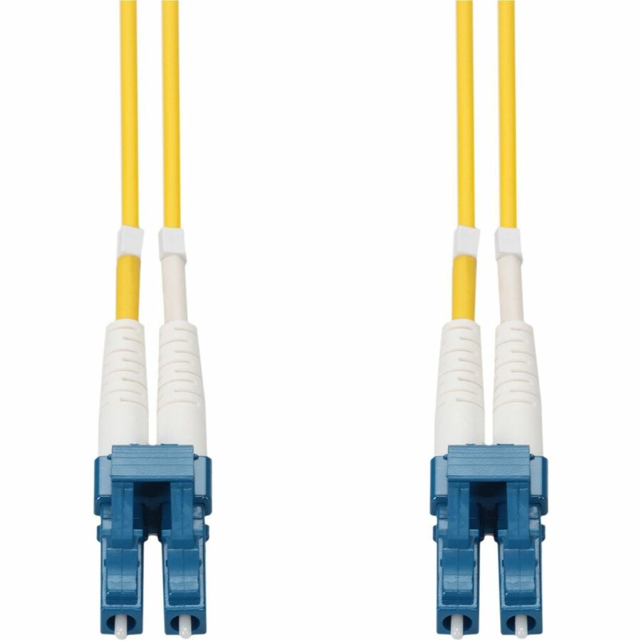 AddOn 3m LC to LC Yellow OM4 Duplex OFNP (Plenum-Rated) TAA MMF (Multi Mode) Fiber Patch Cable, 50/125