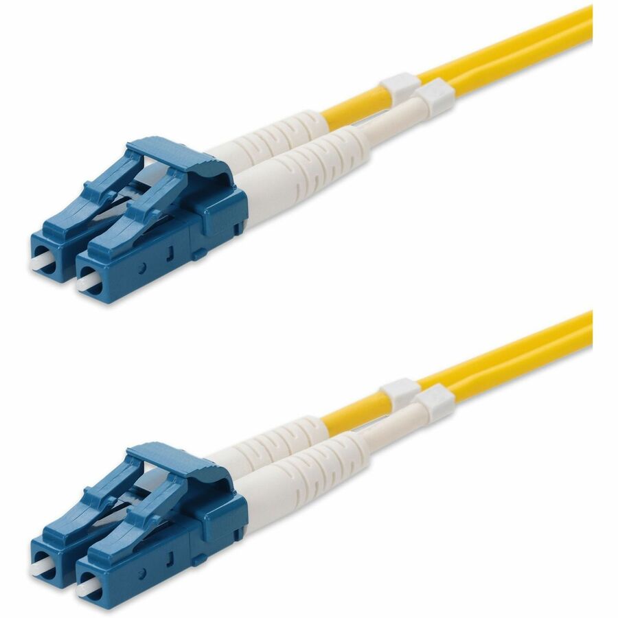 AddOn 7m LC to LC Yellow OM4 Duplex OFNR (Riser-Rated) TAA Fiber Patch Cable