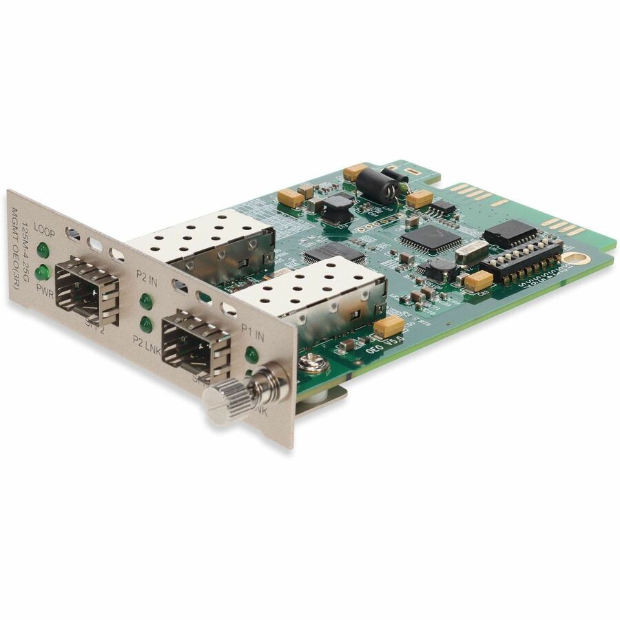 AddOn 125M to 4.25G OEO Converter with 2 open SFP slots Media Converter Standalone Kit
