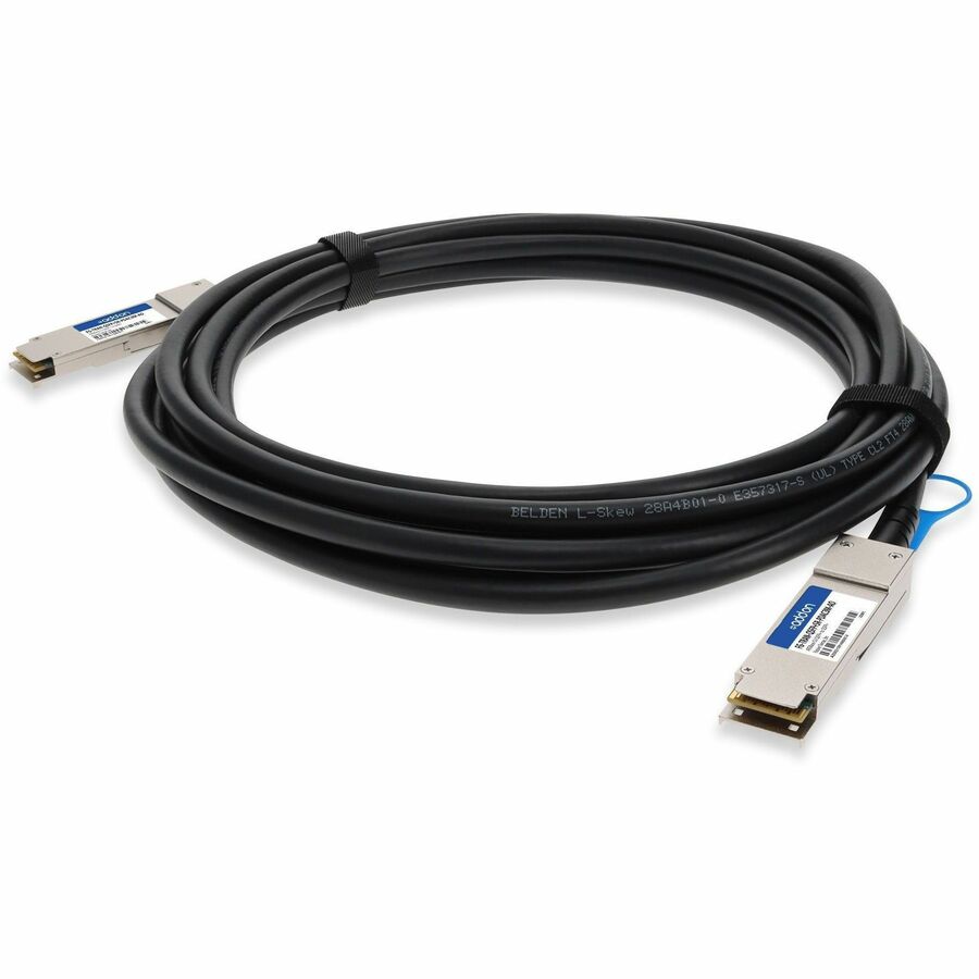 AddOn Fortinet FG-TRAN-QSFP+SR-PDAC3M Compatible TAA Compliant 40GBase-CU QSFP+ Direct Attach Cable (Passive Twinax, 3m)