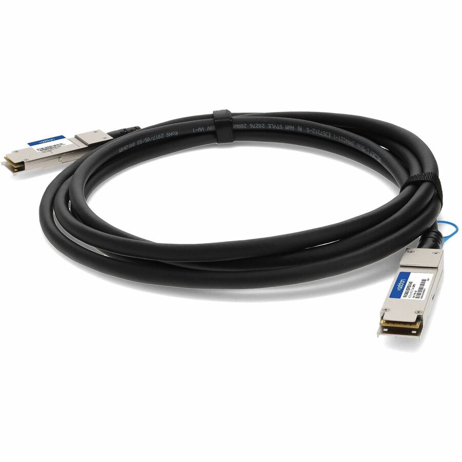 AddOn Fortinet® FN-CABLE-QSFP28-2 Compatible TAA Compliant 100GBase-CU QSFP28 Direct Attach Cable (Passive Twinax, 2m)