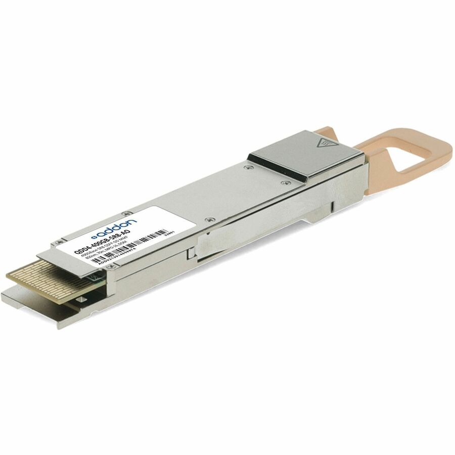 AddOn MSA Compliant 400GBase-SR8 QSFP-DD Transceiver (MMF, 850nm, 70m, MPO-16, DOM, CMIS 4.0)