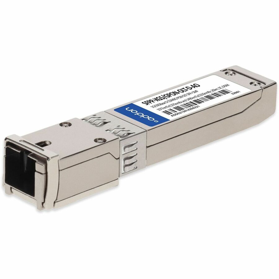 AddOn MSA and TAA Combo PON OLT SFP+ Transceiver (SMF, 1577nmTx/1270nmRx and 1490nmTx/1310nmRx, D, SC, DOM)