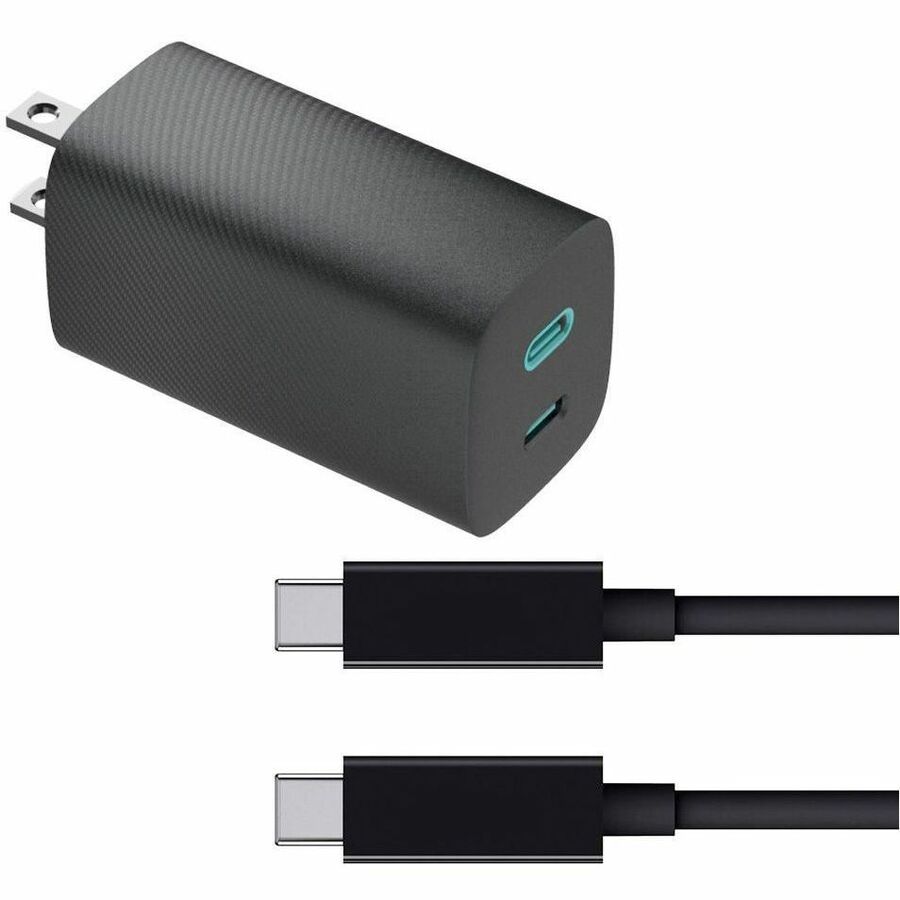4XEM 45W 10FT USB-C to USB-C GaN Charging Kit - Black