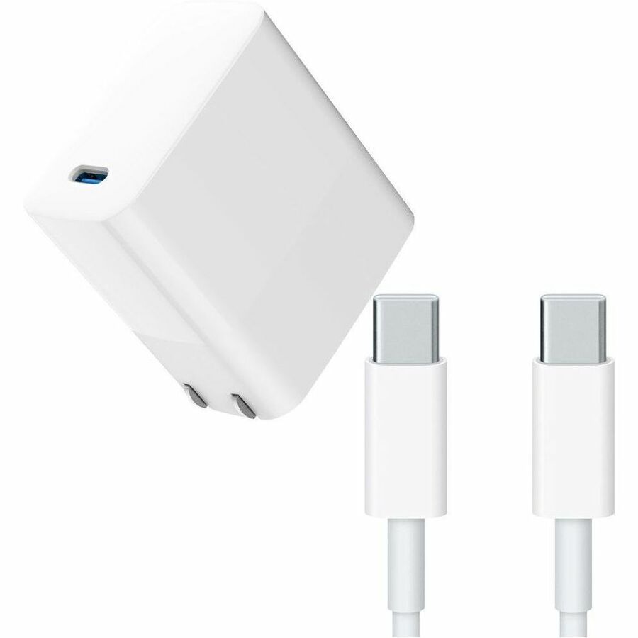 4XEM 65W 6FT USB-C to USB-C GaN Charging Kit - White