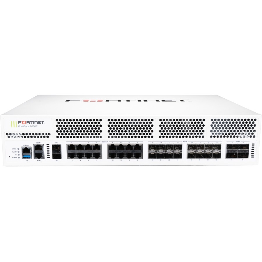 Fortinet FortiGate FG-2601F-DC Network Security/Firewall Appliance