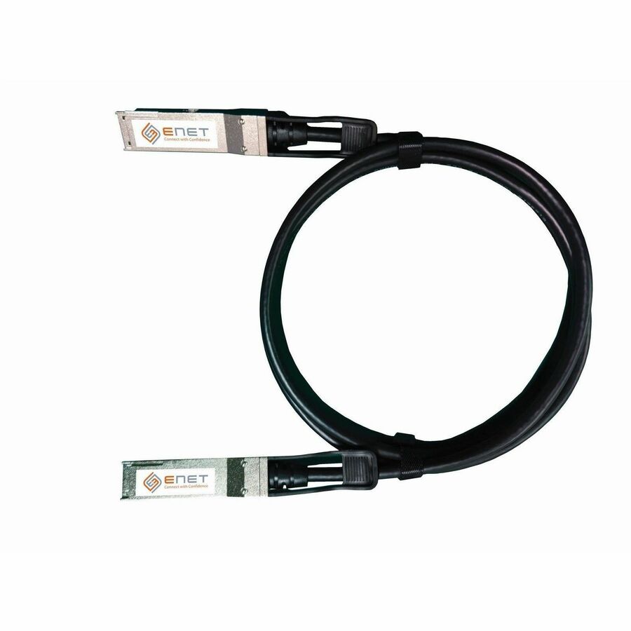 NVIDIA Mellanox MCP1650-V01AE30 Compatible TAA Compliant 200GBASE-DAC QSFP56 Infiniband Direct Attach Copper Cable 1.5m (4.92 ft) LSZH 30AWG