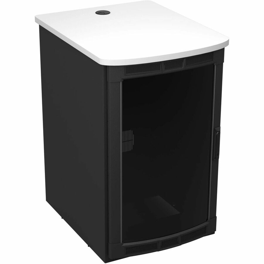 Middle Atlantic Rolling Presentation Rack with Designer White Top - TAA Compliant