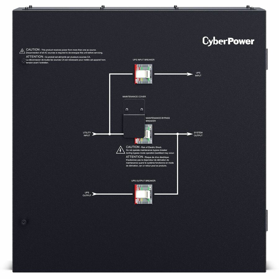 CyberPower MBS100D5B 3-Phase Modular UPS 3-Phase Modular UPS - Hardware 3 Phase