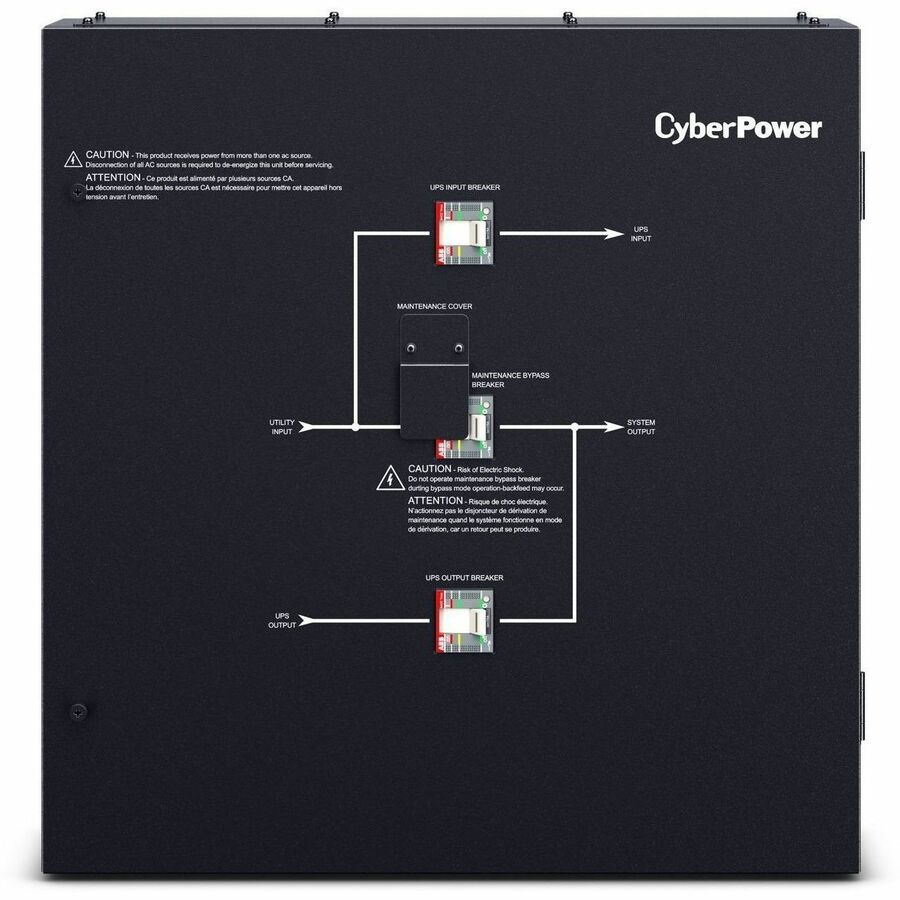 CyberPower MBS175D5B 3-Phase Modular UPS 3-Phase Maintenance Bypass Switch