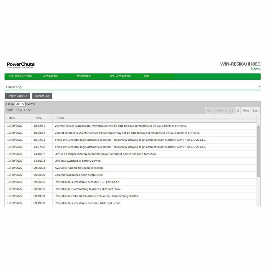 Schneider Electric Subscription, PowerChute Network Shutdown for Virtualization and HCI, 6 year