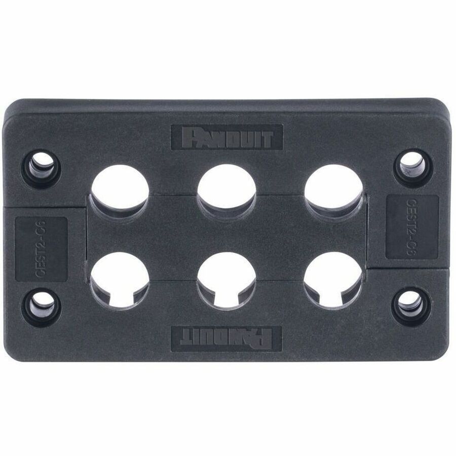 Panduit Indoor Only Rectangular Cable Entry System Frame for Terminated Cables