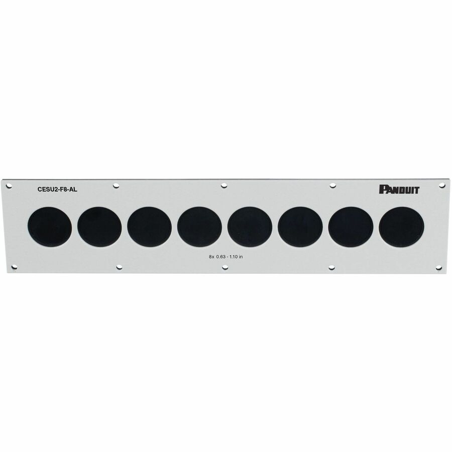 Panduit Rectangular Metal Cable Entry System Plate