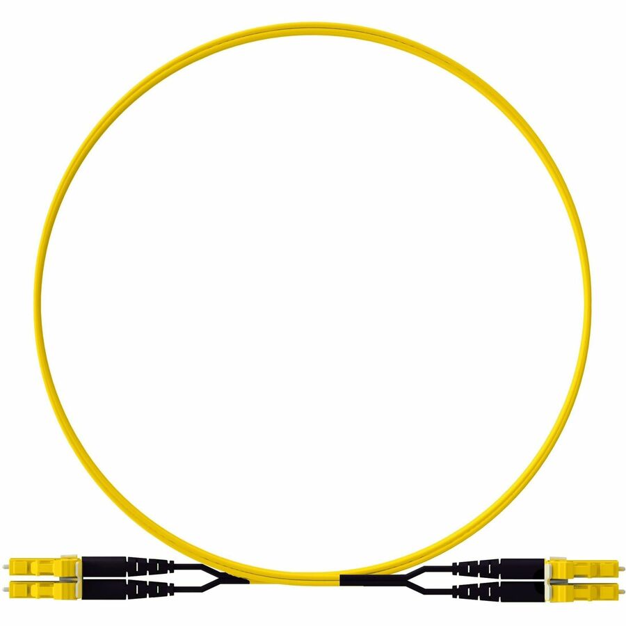 Panduit OS2 2f 1.6mm PC OFNP LC Key D / LC Dup Std Polarity Std IL YL Jacket 7m