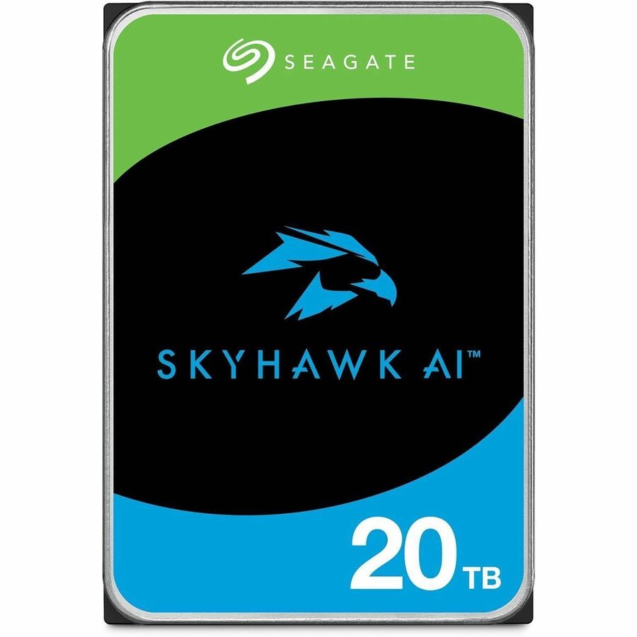 Seagate SkyHawk AI ST20000VE003 20 TB Hard Drive - 3.5" Internal - SATA (SATA/600) - Conventional Magnetic Recording (CMR) Method
