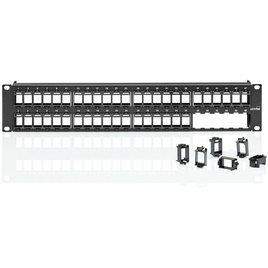 Leviton QuickPort Network Patch Panel