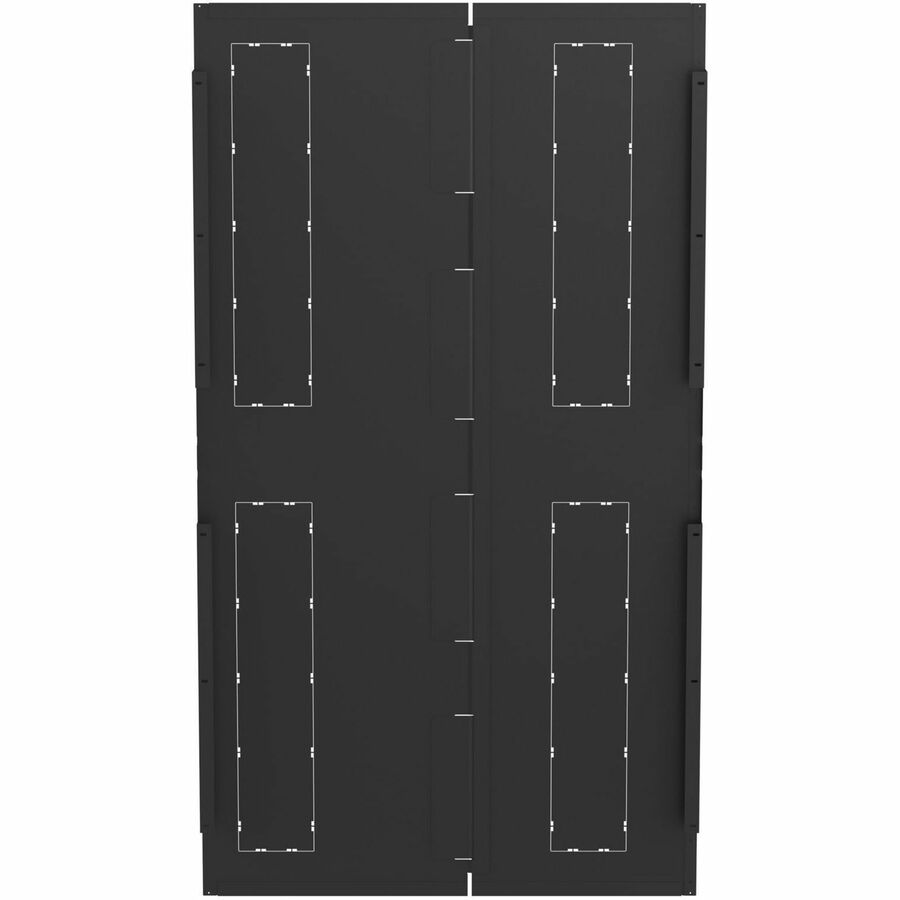 Panduit FlexFusion Day 2 Side Panel, 42RU x 1200mm, Black