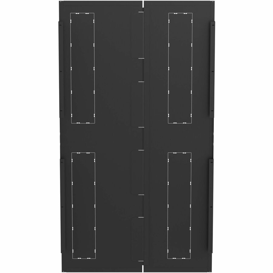 Panduit FlexFusion Day 2 Side Panel, 45RU x 1200mm, Black