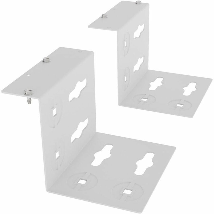 Ortronics Mighty Mo 20 PDU Mounting Brackets, Rack Mount, 2 Deep, 2 Wide, White