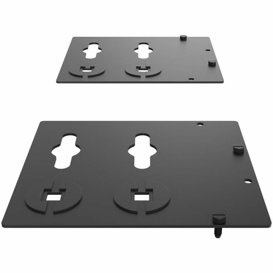 Ortronics Mighty Mo 20 PDU Mounting Brackets, Rack Mount, Flat, 2 Wide, Black