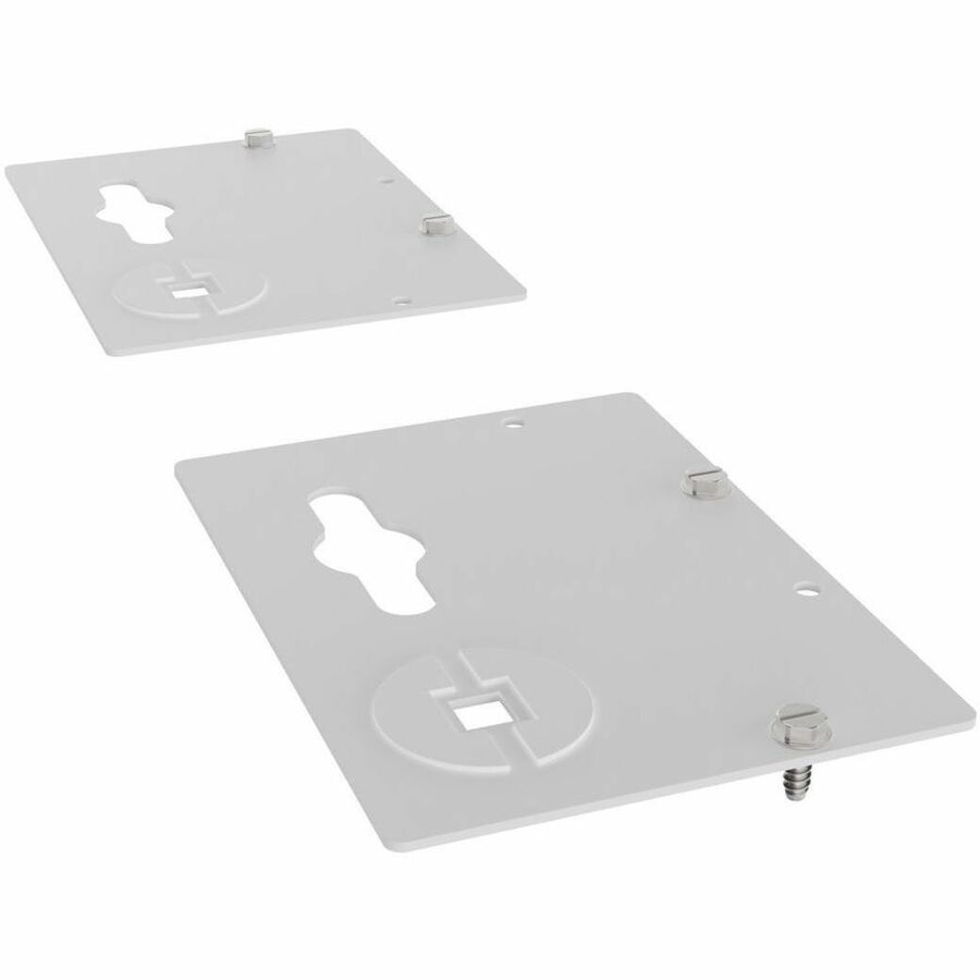 Ortronics Mighty Mo 20 PDU Mounting Brackets, Rack Mount, Flat, 1 Wide, White
