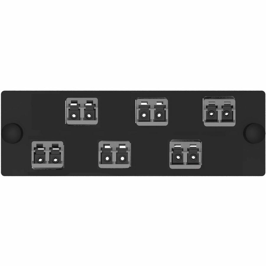 Panduit Opticom Keyed to Non-Keyed Fiber Adapter Panel