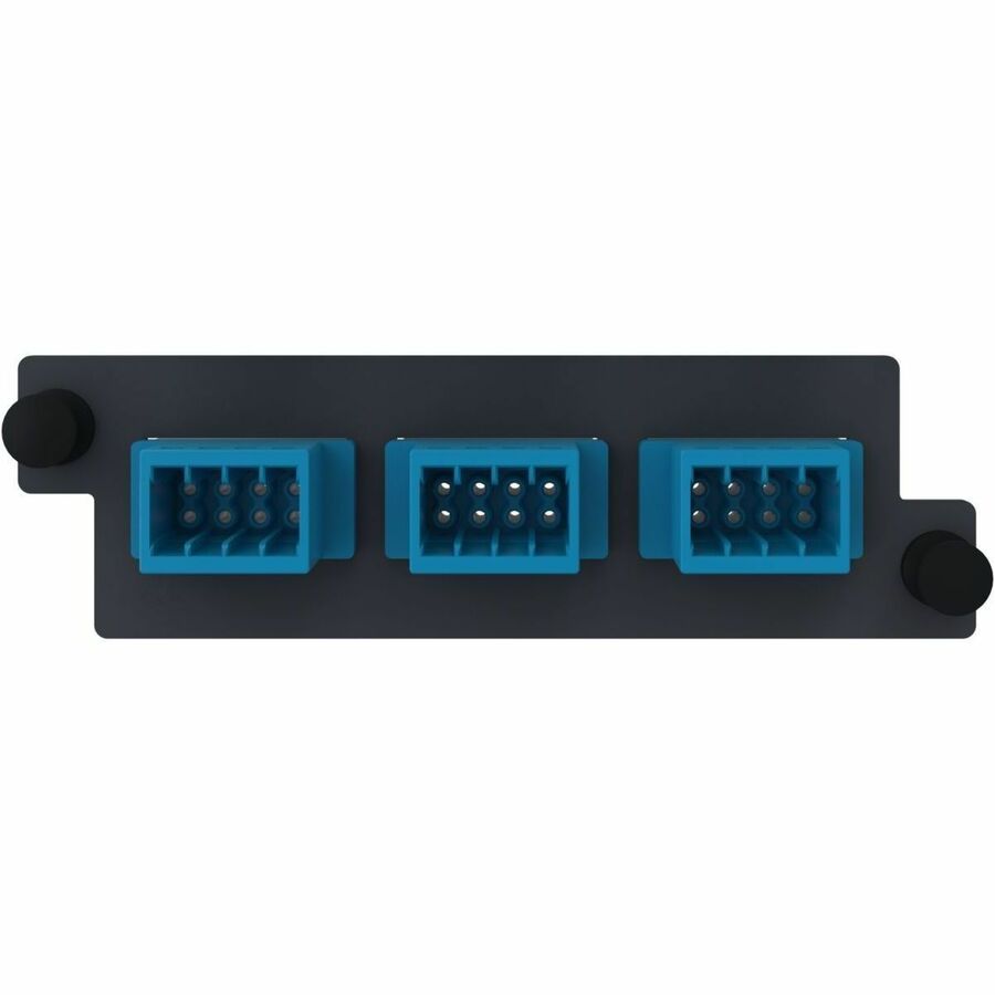 Ortronics Infinium acclAIM, Fiber Conversion Adapter Panels, 24 Fiber, Blue