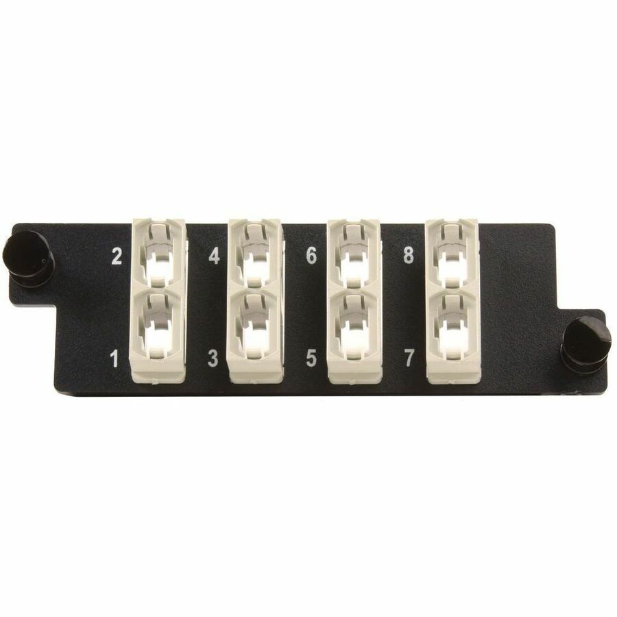 Ortronics Infinium HDFP MPO Adapter Panel, 8 MPO, White