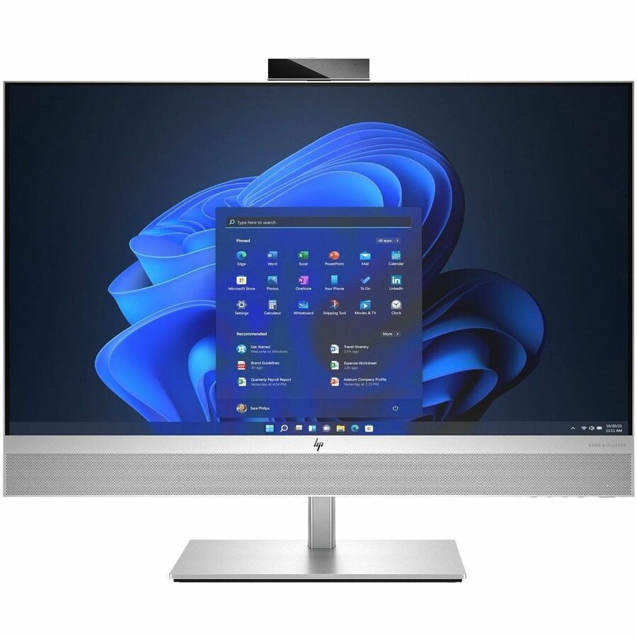 HP EliteOne 870 G9 All-in-One Computer - Intel Core i3 12th Gen i3-12100 - vPro Technology - 16 GB - 512 GB PCI Express NVMe SSD - 27" Full HD - Desktop - Silver