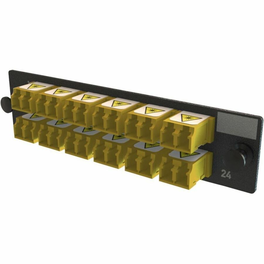 Ortronics Q-Series Keyed OFP Adapter Panel 24 Fibers, Green