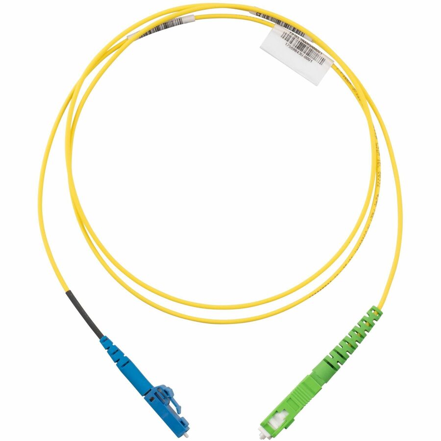 Panduit OS2 1f 1.6mm PC LSZH LC Simplex to SC/APC Std Polarity Std IL 10m