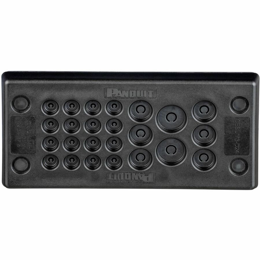 Panduit Rectangular Membrane Plate Cable Entry System