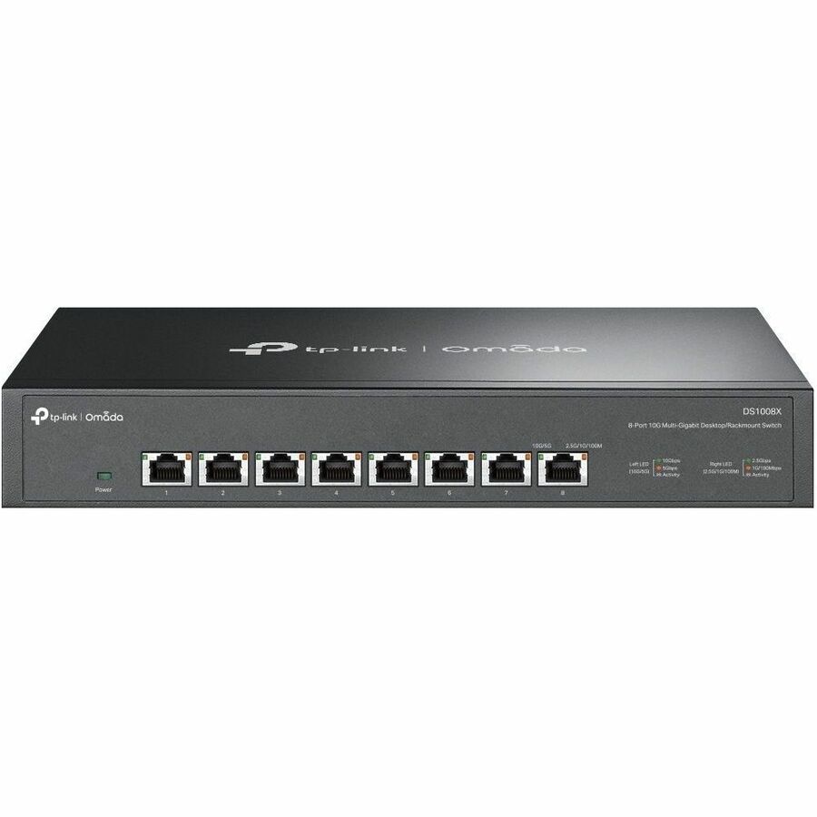 Omada DS1008X 8-Port 10G Unmanaged Desktop/Rackmount Switch