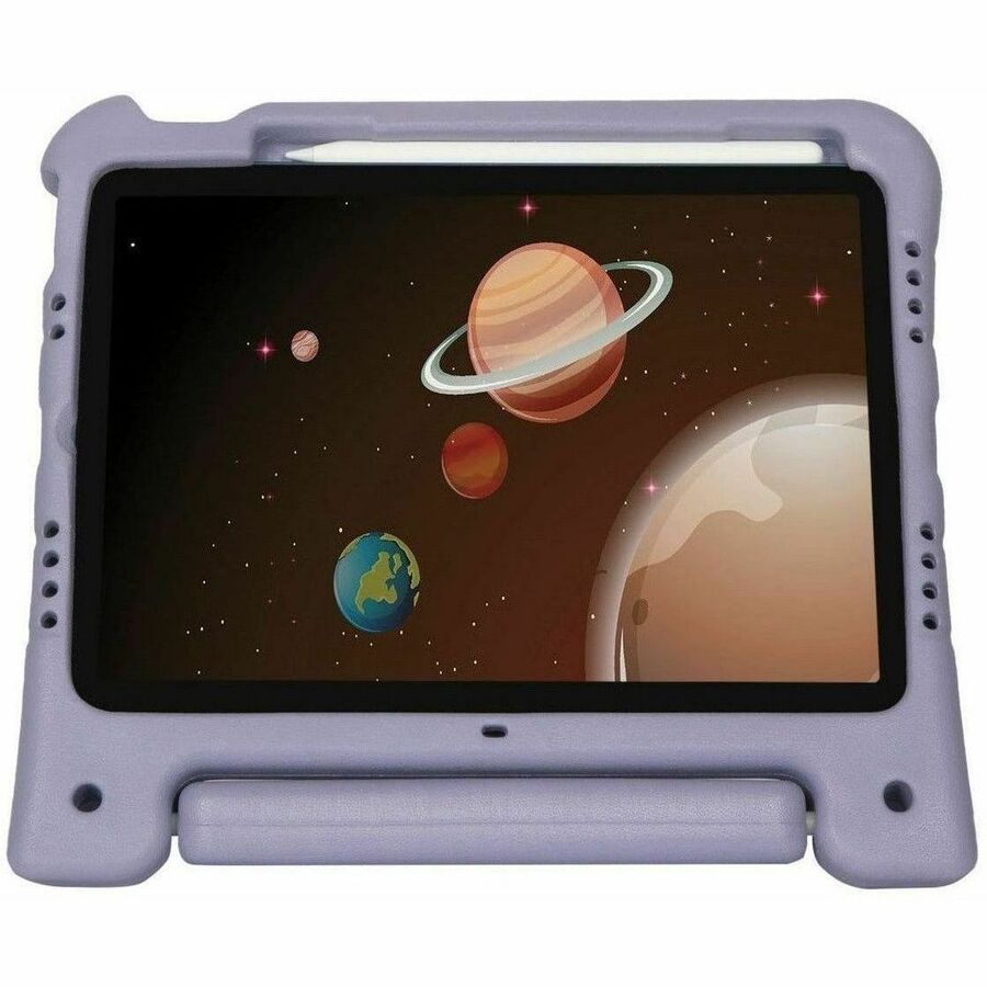 Kid's Antimicrobial Case for iPad® A16, iPad Air® 11-inch (M4, M3, M2), iPad® 10.9-inch (10th gen), iPad Air® 10.9-inch (5th and 4th gen), and iPad Pro® 11-inch (4th, 3rd, 2nd, and 1st gen), Purple