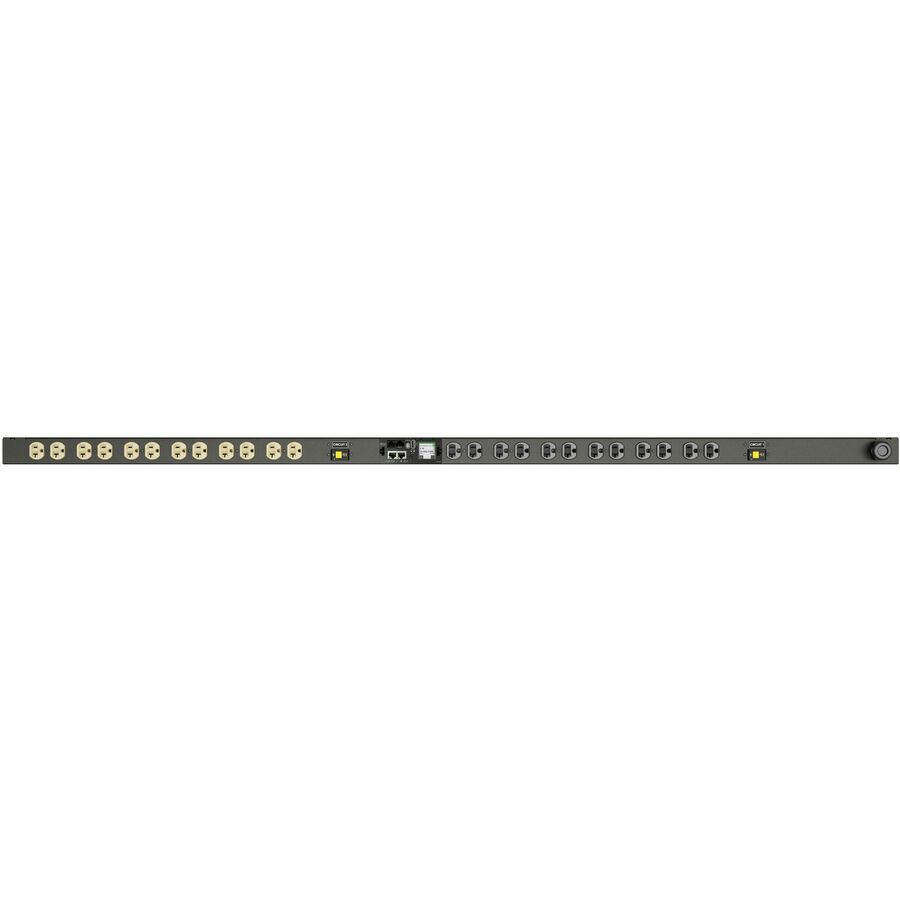 Vertiv Geist Monitored RPDU with Next-Generation IMD | 30A | 120V | 0U Rack | (24) NEMA 5-20R receptacles | NEMA L5-30P Plug | 2.8kW | VP4N30AP